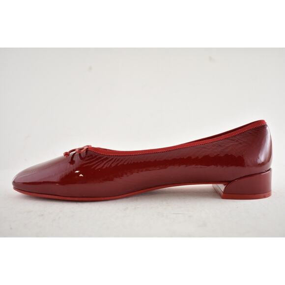 Christian Louboutin Sweetie Jane Flat Loubi Red Patent Vog Ballet Ballerina 42 - Picture 11 of 14